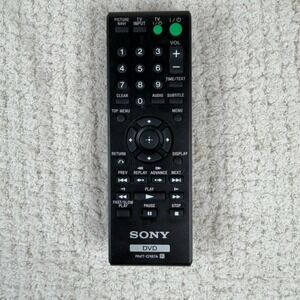 SONY RMT-D187A - OEM GENUINE DVD Player Remote Control